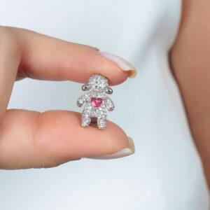 Pingente Charms clips menina